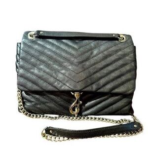 Rebecca Minkoff Eddie Crossbody Black
Quilted Leather Bag